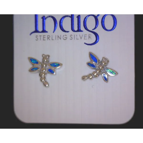 silver earrings with stones Vulcan's Forge LLC KANSAS CITY, MO