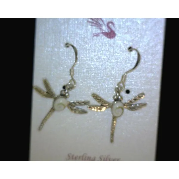 silver earrings with stones Vulcan's Forge LLC KANSAS CITY, MO