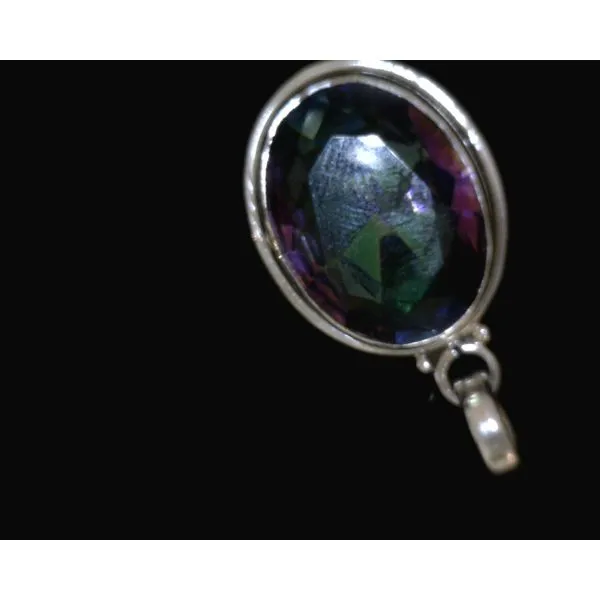 silver earrings with stones Vulcan's Forge LLC KANSAS CITY, MO