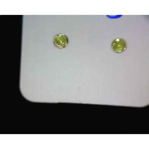 silver earrings with stones Vulcan's Forge LLC KANSAS CITY, MO