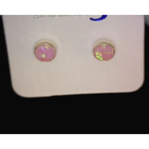 silver earrings with stones Vulcan's Forge LLC KANSAS CITY, MO