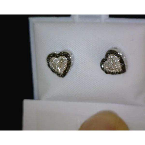 silver earrings with stones Vulcan's Forge LLC KANSAS CITY, MO