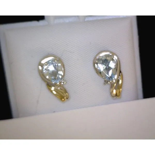 silver earrings with stones Vulcan's Forge LLC KANSAS CITY, MO