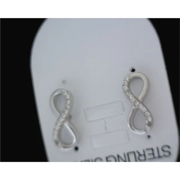 silver earrings with stones Vulcan's Forge LLC KANSAS CITY, MO