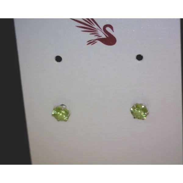 silver earrings with stones Vulcan's Forge LLC KANSAS CITY, MO