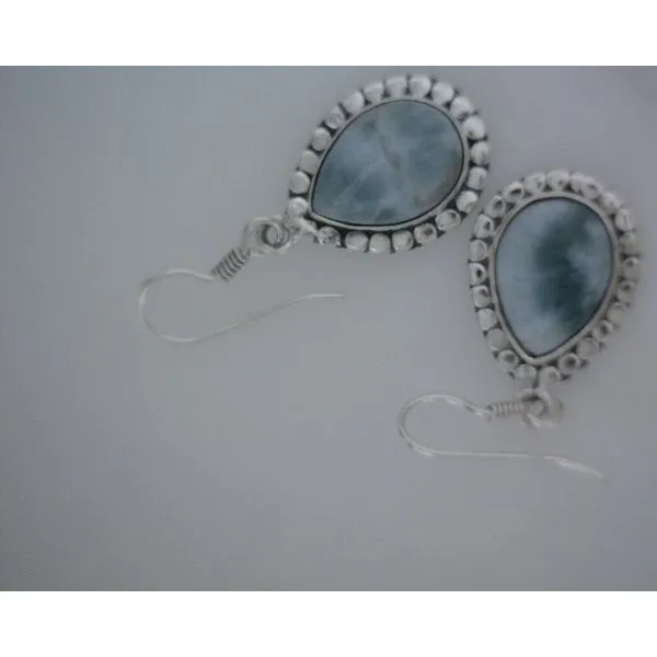 silver earrings with stones Vulcan's Forge LLC KANSAS CITY, MO