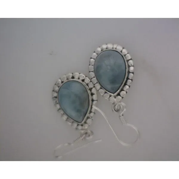 silver earrings with stones Vulcan's Forge LLC KANSAS CITY, MO