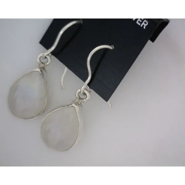 silver earrings with stones Vulcan's Forge LLC KANSAS CITY, MO
