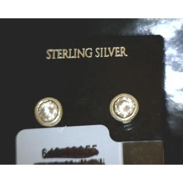 silver earrings with stones Vulcan's Forge LLC KANSAS CITY, MO