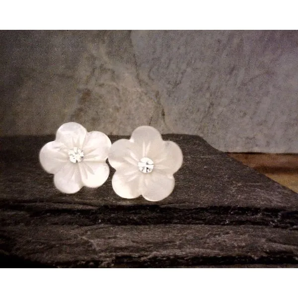 Sterling Silver MOP Studs Vulcan's Forge LLC KANSAS CITY, MO