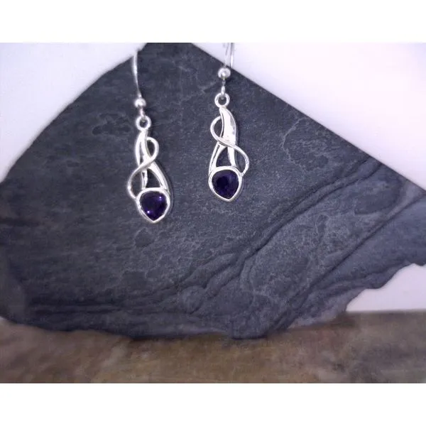 Off-trillion Amethyst with Vine-like design Vulcan's Forge LLC KANSAS CITY, MO