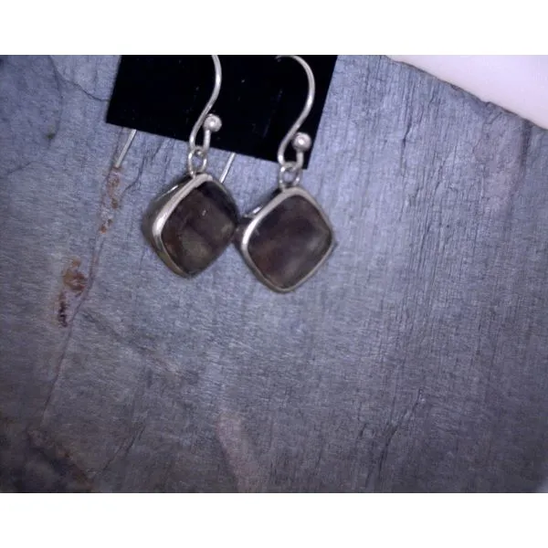 Sterling Silver Fluorite Earrings Vulcan's Forge LLC KANSAS CITY, MO