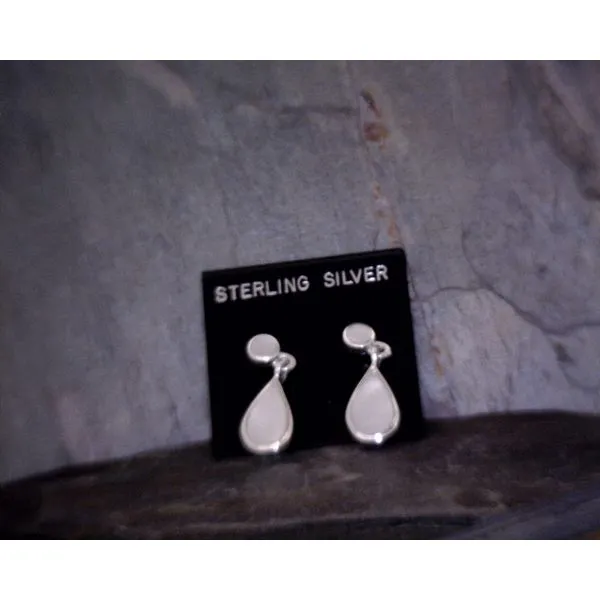 SterlingSilver Drop Studs Vulcan's Forge LLC KANSAS CITY, MO