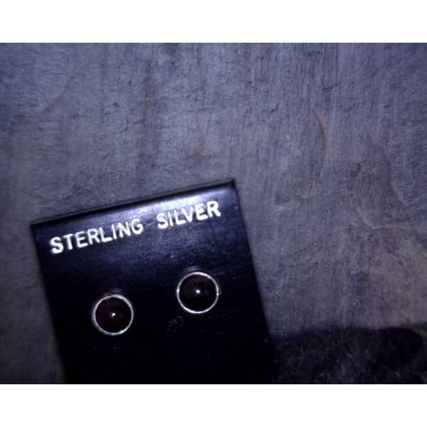 Sterling Silver Onyx Earrings Vulcan's Forge LLC Kansas City, MO