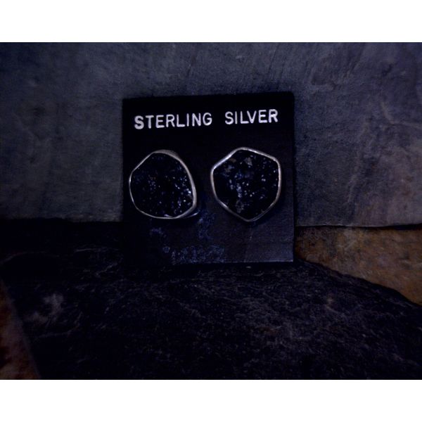 Sterling Silver Tourmaline Studs Vulcan's Forge LLC Kansas City, MO