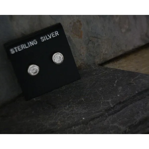 Sterling Silver CZ Stud Vulcan's Forge LLC KANSAS CITY, MO