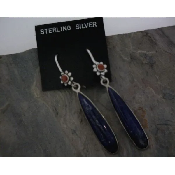 Sterling Silver Lapis Earrings Vulcan's Forge LLC KANSAS CITY, MO