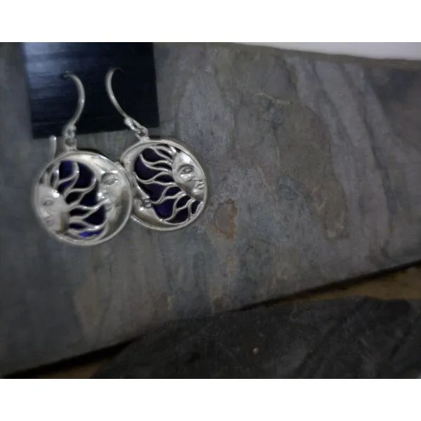 Sterling Silver Sun&Moon Earrings Vulcan's Forge LLC KANSAS CITY, MO