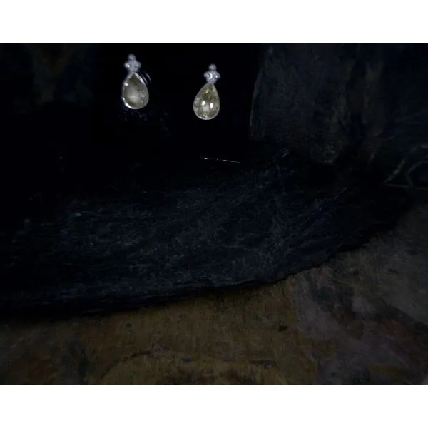 Sterling Silver Droplet Earrings Vulcan's Forge LLC KANSAS CITY, MO