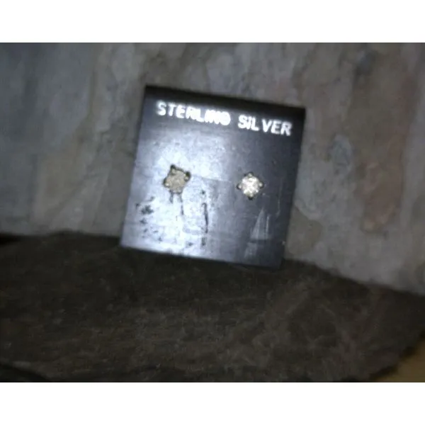 Sterling Silver CZ Studs Vulcan's Forge LLC KANSAS CITY, MO