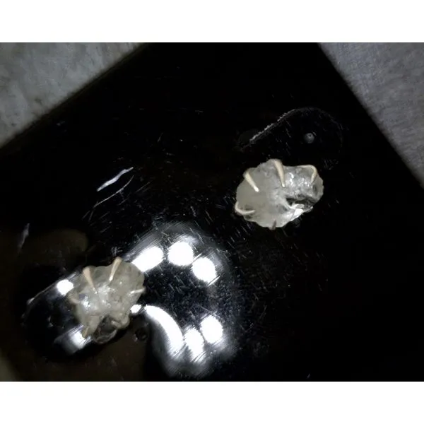 Sterling Silver Aquamarine Earrings Vulcan's Forge LLC KANSAS CITY, MO
