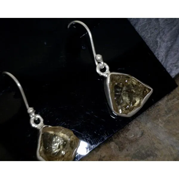 Sterling Silver Citrine Earrings Vulcan's Forge LLC KANSAS CITY, MO