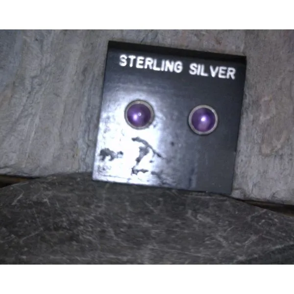 Sterling 5mm Amethyst Vulcan's Forge LLC KANSAS CITY, MO