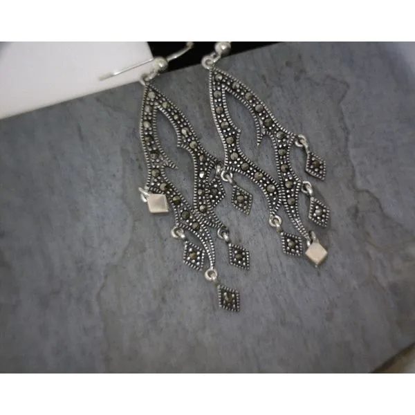 Sterling Earrings Drop Design Vulcan's Forge LLC Kansas City, MO