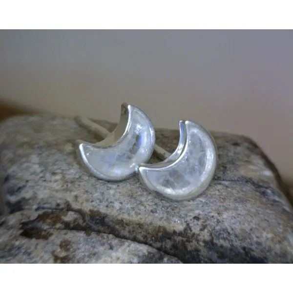 silver earrings with stones Vulcan's Forge LLC Kansas City, MO