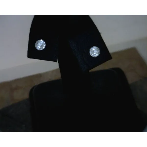 Sterling Blue Topaz Stud Earrings Vulcan's Forge LLC KANSAS CITY, MO
