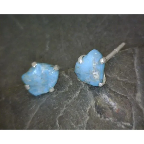 Ss Prg Freeform Turquoise Studs Vulcan's Forge LLC KANSAS CITY, MO
