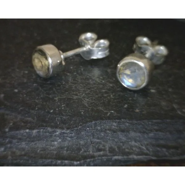 SS Labradorite Stud Earrings Vulcan's Forge LLC KANSAS CITY, MO