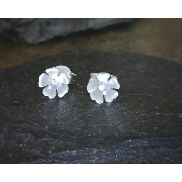 Sterling Silver Flower Studs Vulcan's Forge LLC KANSAS CITY, MO