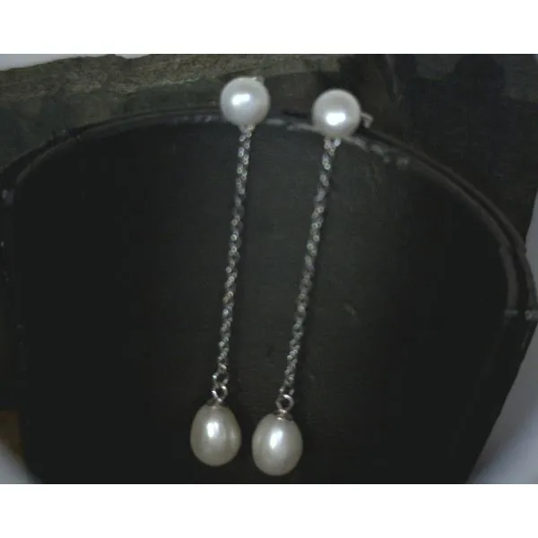 silver earrings with stones Vulcan's Forge LLC KANSAS CITY, MO