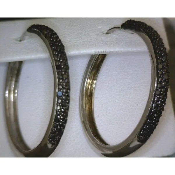 silver earrings with stones Vulcan's Forge LLC KANSAS CITY, MO