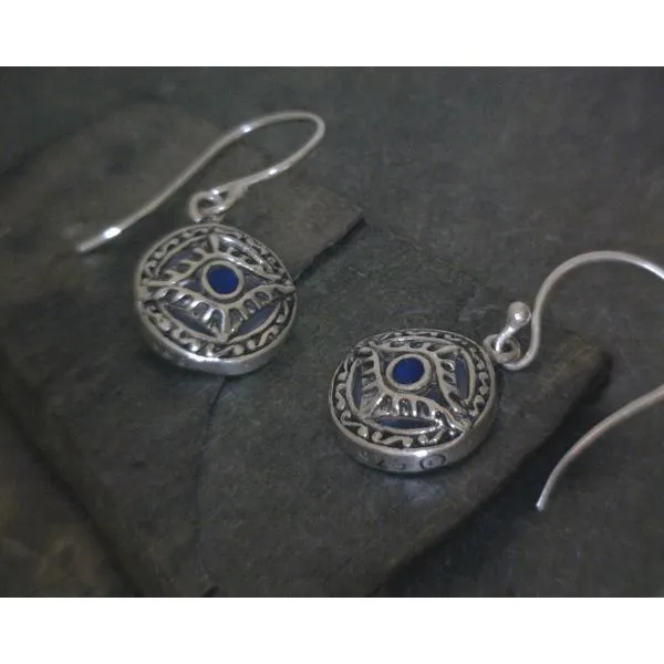 SS Eye With MOP Earrings Vulcan's Forge LLC KANSAS CITY, MO