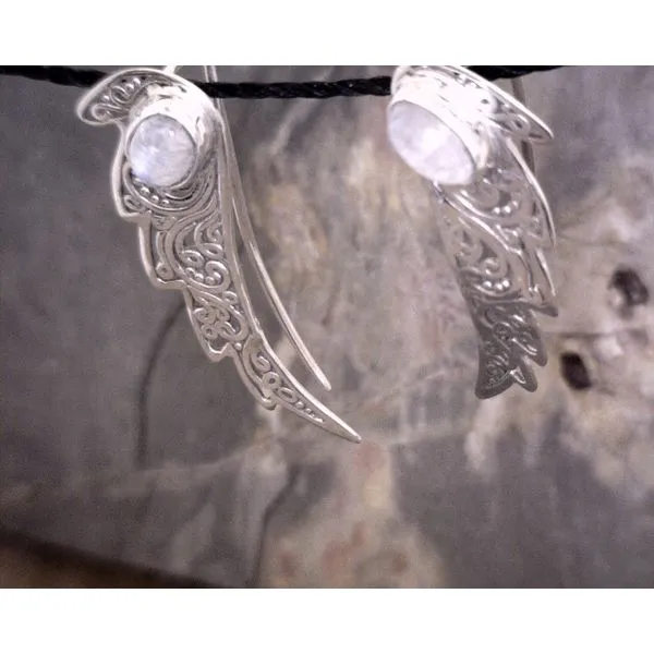 Sterling Moonstone Wing Climbers Vulcan's Forge LLC KANSAS CITY, MO
