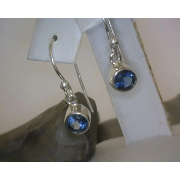 silver earrings with stones Vulcan's Forge LLC Kansas City, MO