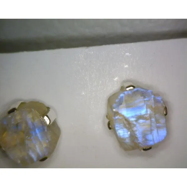 silver earrings with stones Vulcan's Forge LLC Kansas City, MO