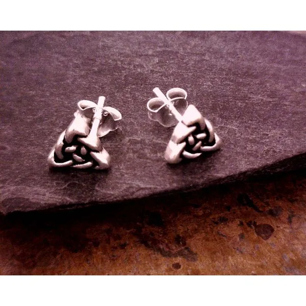 SS Celtic Trinity Knot Studs Vulcan's Forge LLC KANSAS CITY, MO