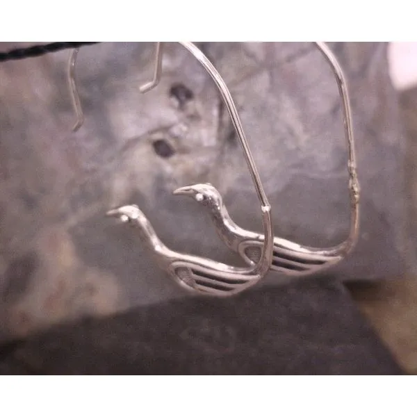 SS Backward Bird Half Hoops Vulcan's Forge LLC KANSAS CITY, MO