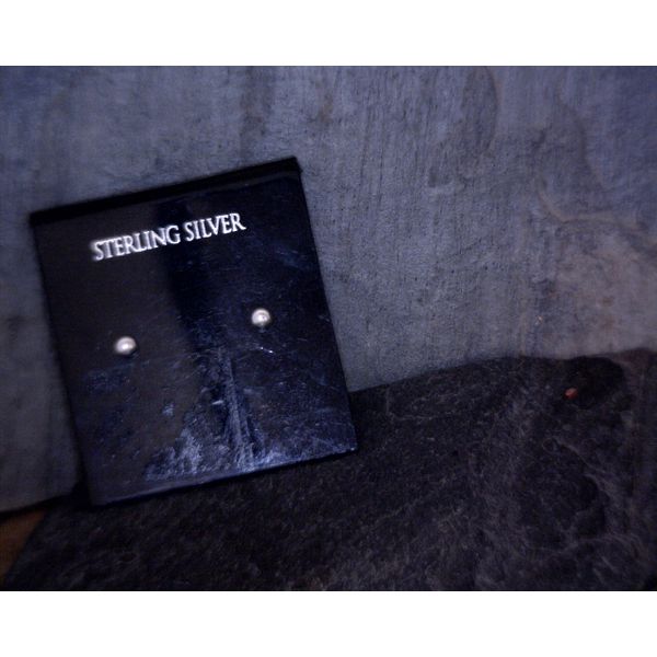 Sterling Silver Ball Earrings Vulcan's Forge LLC KANSAS CITY, MO