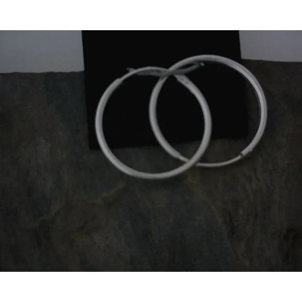 Sterling Silver Hoops Vulcan's Forge LLC KANSAS CITY, MO