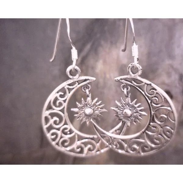 Sterling Filigree Sun & Moon Vulcan's Forge LLC KANSAS CITY, MO