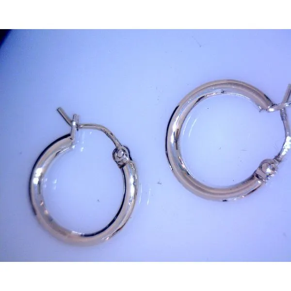 Sterling Silver Hoops Vulcan's Forge LLC KANSAS CITY, MO
