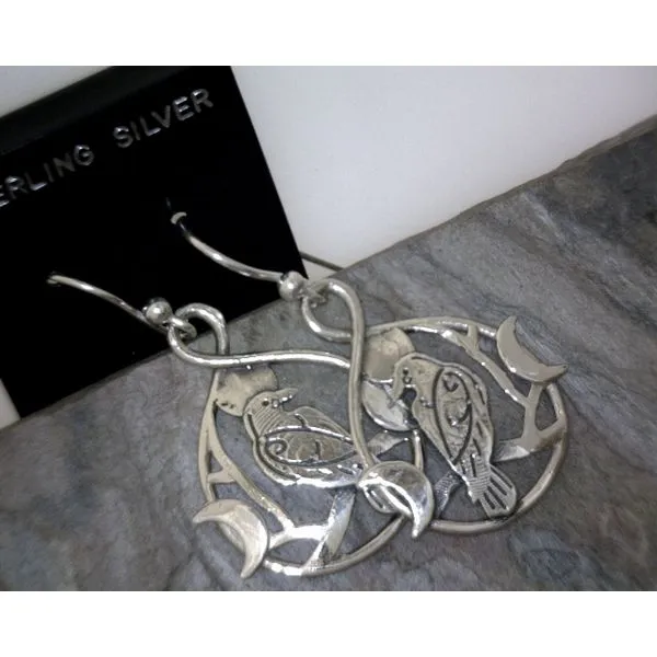 Sterling Silver Earrings Vulcan's Forge LLC Kansas City, MO