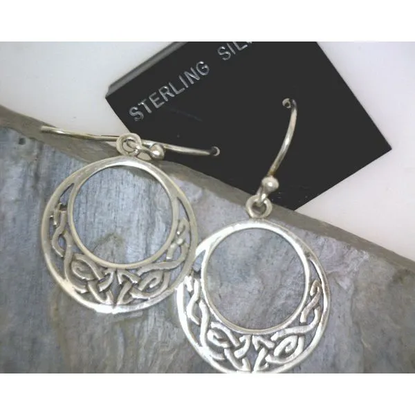 Sterling Silver Hoop Earrings Vulcan's Forge LLC KANSAS CITY, MO