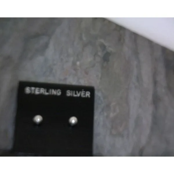 Sterling Silver CZ Earrings Vulcan's Forge LLC KANSAS CITY, MO
