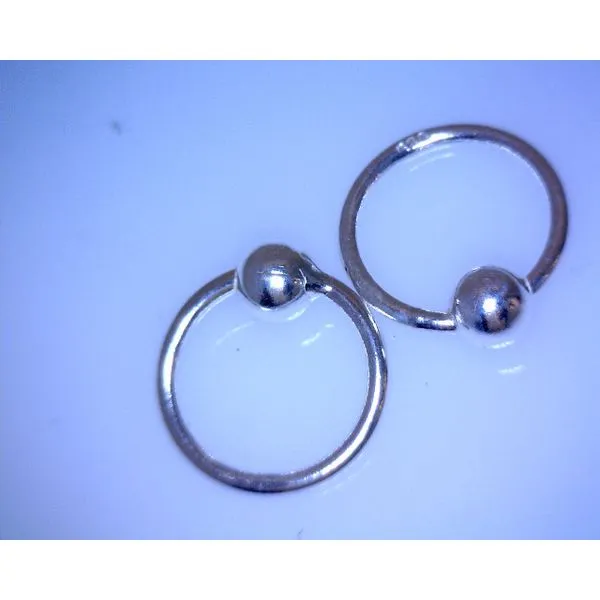 Sterling Silver Hoop Vulcan's Forge LLC Kansas City, MO