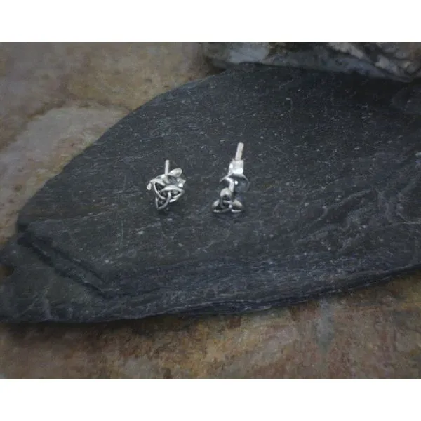 Trinity Knot Stud Earrings Vulcan's Forge LLC Kansas City, MO
